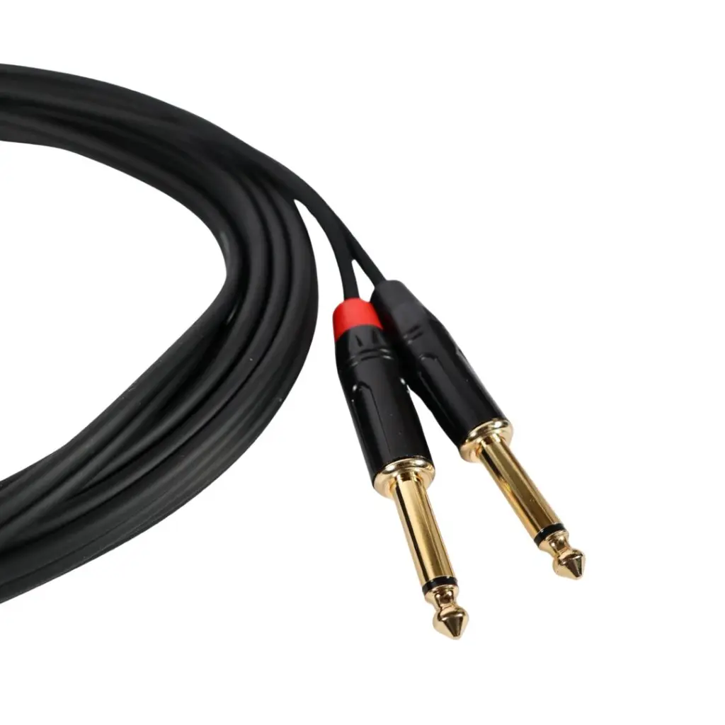 AUDIOSON AS-CMR-4.5 Cable De Audio Doble Plug RCA Macho A Doble Plug Mono 6.35mm TS 4,5mt r.webp
