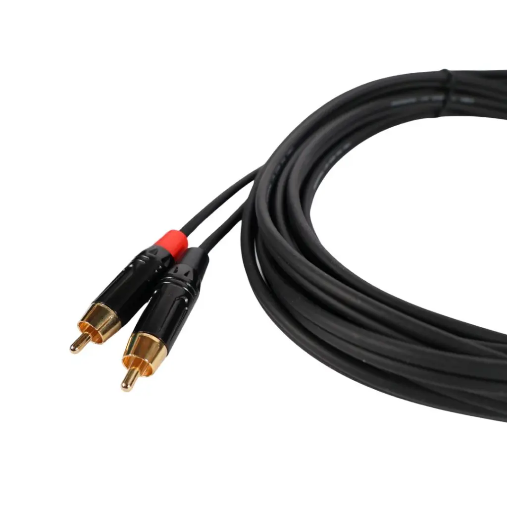 AUDIOSON AS-CMR-4.5 Cable De Audio Doble Plug RCA Macho A Doble Plug Mono 6.35mm TS 4,5mt y.webp