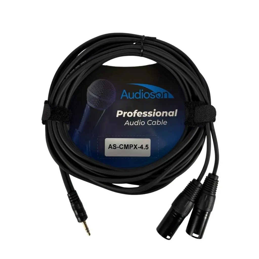 AUDIOSON AS-CMPR-4.5 Cable Audio Dual RCA Macho a Plug Stereo Mini Auxiliar 4,50 mts B.webp