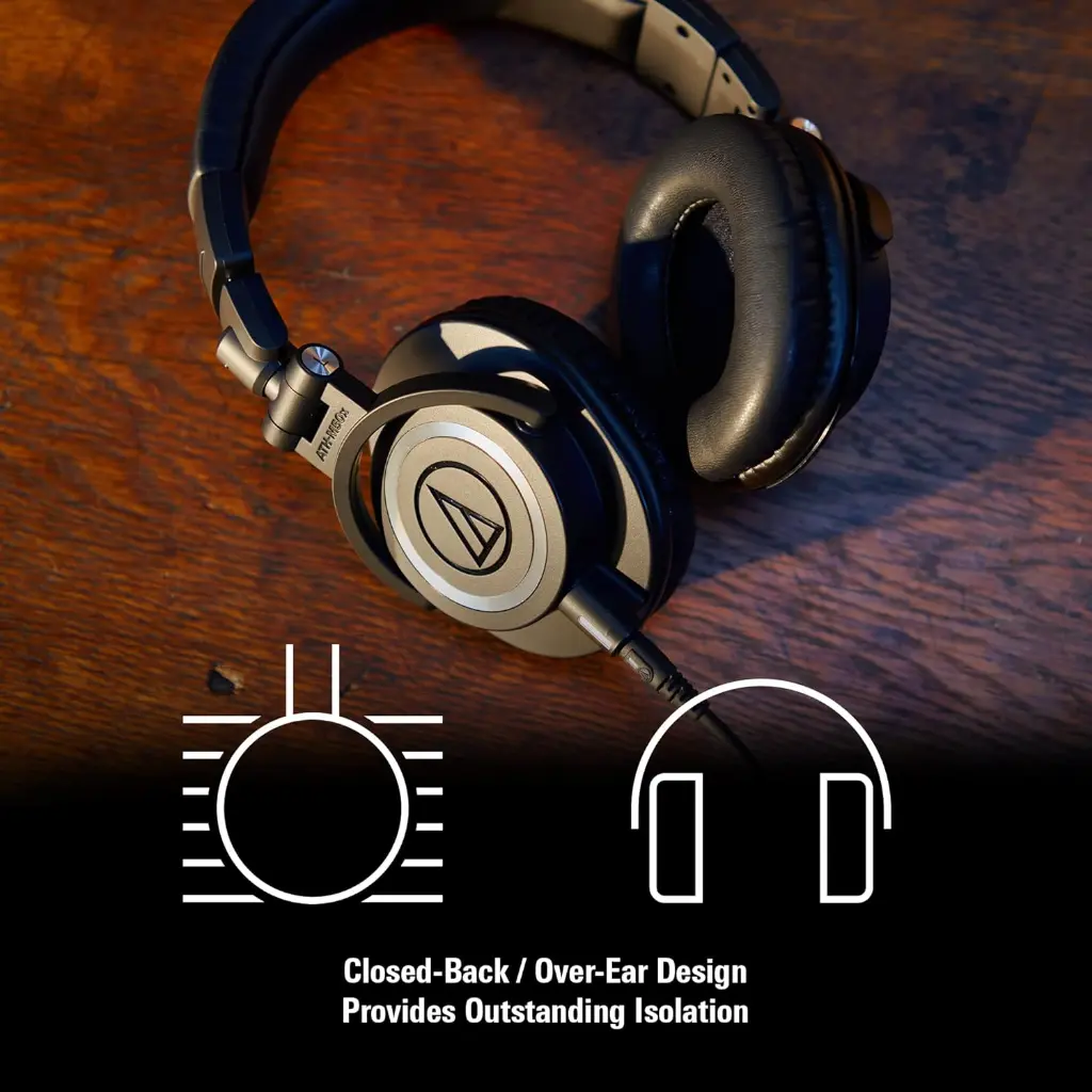 AUDIO-TECHNICA ATH-M50X Audífonos De Estudio t.webp
