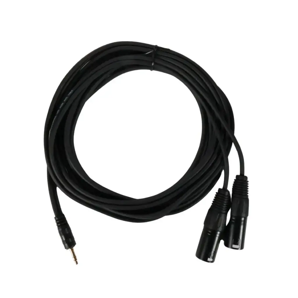 AUDIOSON AS-CMPX-4.5 Cable Audio Dual RCA Macho a Plug Stereo Mini Auxiliar 4,50 mts C.webp