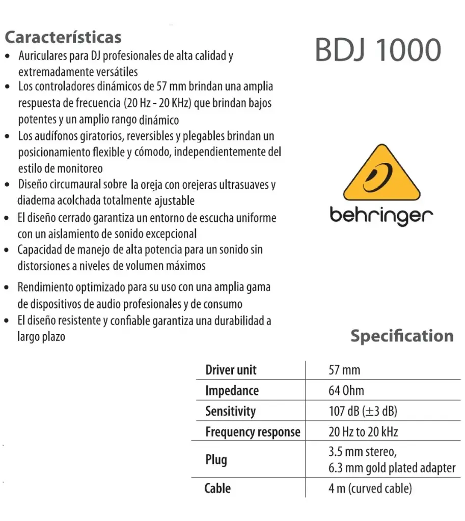 BEHRINGER BDJ1000 E.webp