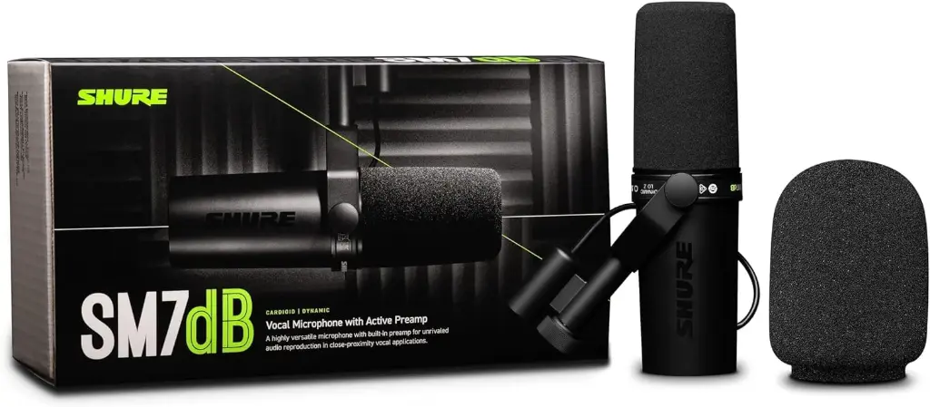 SHURE SM7DB Vocal Dinámico con Preamplificador Incorporado X.webp