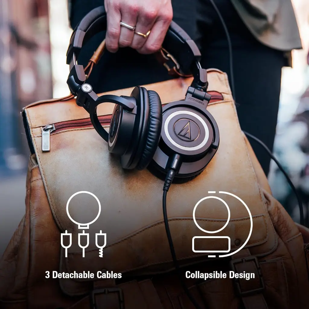 AUDIO-TECHNICA ATH-M50X Audífonos De Estudio z.webp