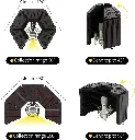 FILTRO PANTALLA ANTIPOP PARA MICROFONO tipo Escudo XTUGA MIS02 C.webp