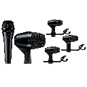 SHURE PGADRUMKIT5 Micrófonos Instrumentos Musicales Batería SET 5 Piezas (1).webp