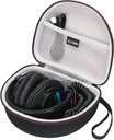 Estuche semi duro de Audífonos Plegables Tipo SONY MDR7605 LTGEM Funda de transporte