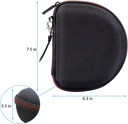 Estuche semi duro de Audífonos Plegables Tipo SONY MDR7605 LTGEM Funda de transporte
