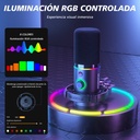 MAONO PD200XS Micrófono Dinámico De Estudio XLR / USB Podcast Con Pedestal Brazo tipo brazo