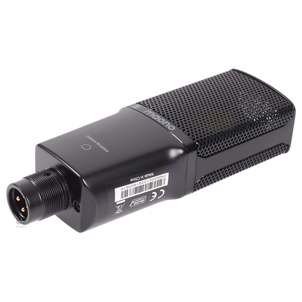 MAONO AU-PM500T SET Micrófono Estudio Grabación De Condensador XLR con Pedestal y Antipop