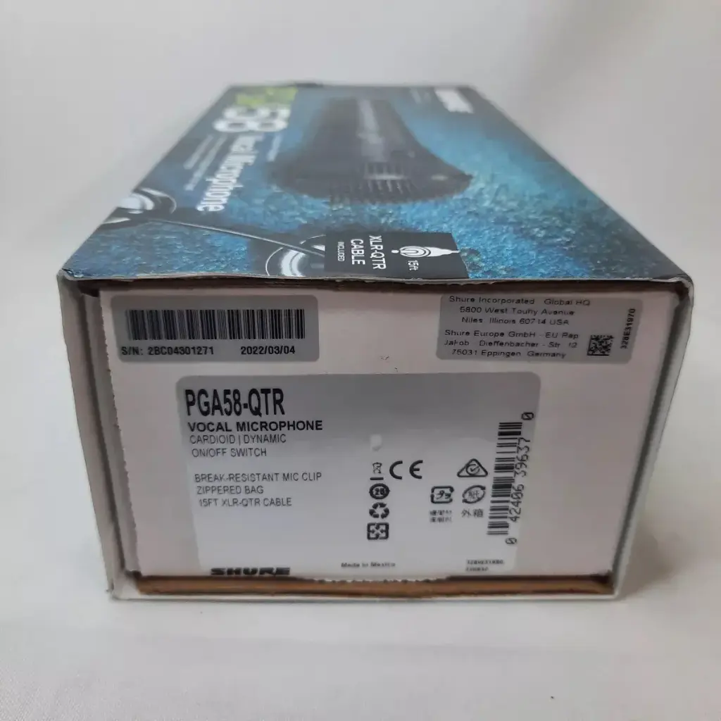 SHURE PGA58-QTR MICROFONO PARA VOCES DINAMICO CARDIOIDE ORIGINAL.webp