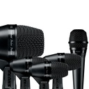 SHURE PGADRUMKIT5 Micrófonos Instrumentos Musicales Batería SET 5 Piezas