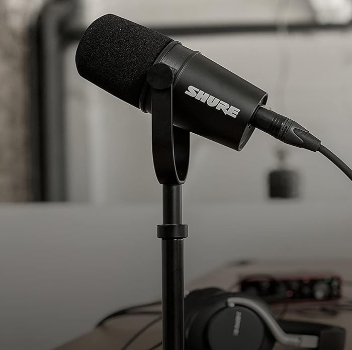 SHURE MV7X Micrófono Estudio Grabación Dinámico XLR