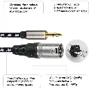 SOUND HARBOR Cable De Audio Mini Plug Estéreo a XLR Hembra.webp