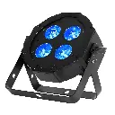 ADJ ELIMINATOR MEGA-FLAT-HEX-L-PAK4 DMX Par Led 4 x 20-Watt RGBLA+UV Combo De 4 (1).webp