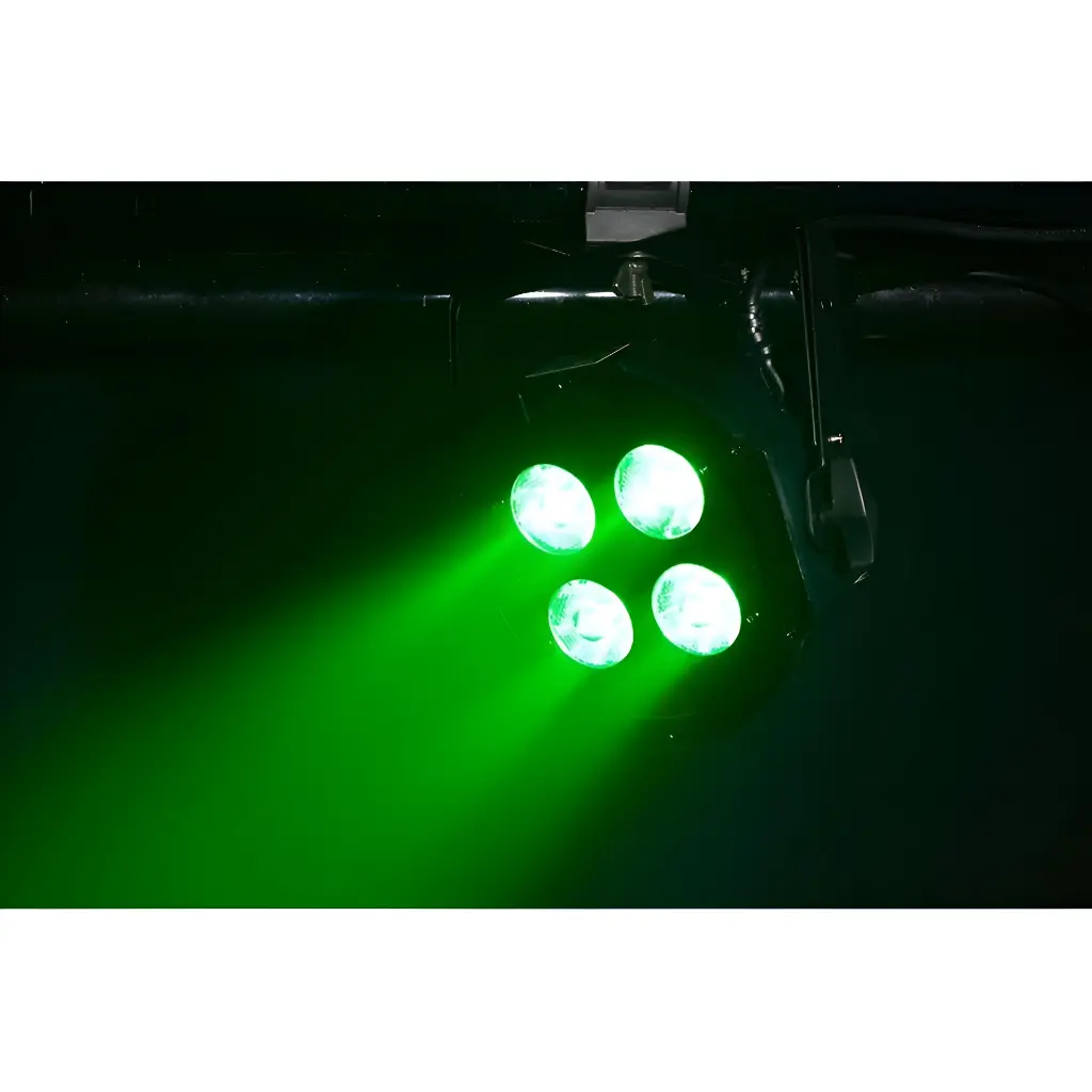 ADJ ELIMINATOR MEGA-FLAT-HEX-L-PAK4 DMX Par Led 4 x 20-Watt RGBLA+UV Combo De 4 (6).webp