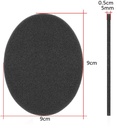 [PJZ57-01] GENERICO Almohadillas De Espuma Interna Para Audífonos Compatible Con Sennheiser, AKG, Beyerdynamic, Koss, Philips.webp