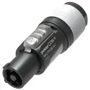 NEUTRIK NAC3FXXB-W-L POWERCON CORRIENTE 20A 250V AEREO GRIS Para De Cable De 10 a 18 mm