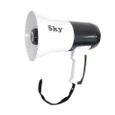 SKY ER-215USB Megafono Recargable 15W Con Grabación Para Mensajes Cortos y Sirenas