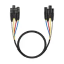 PHENYX PRO PCBL-4IN1-3 Cable Snake 4 XLR Hembras a 4 XLR Machos 90cms 