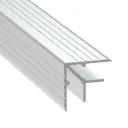 PENN ELCOM E0875/3000 PERFIL DE ALUMINIO DOBLE ANGULO 9mm 3 metros de largo