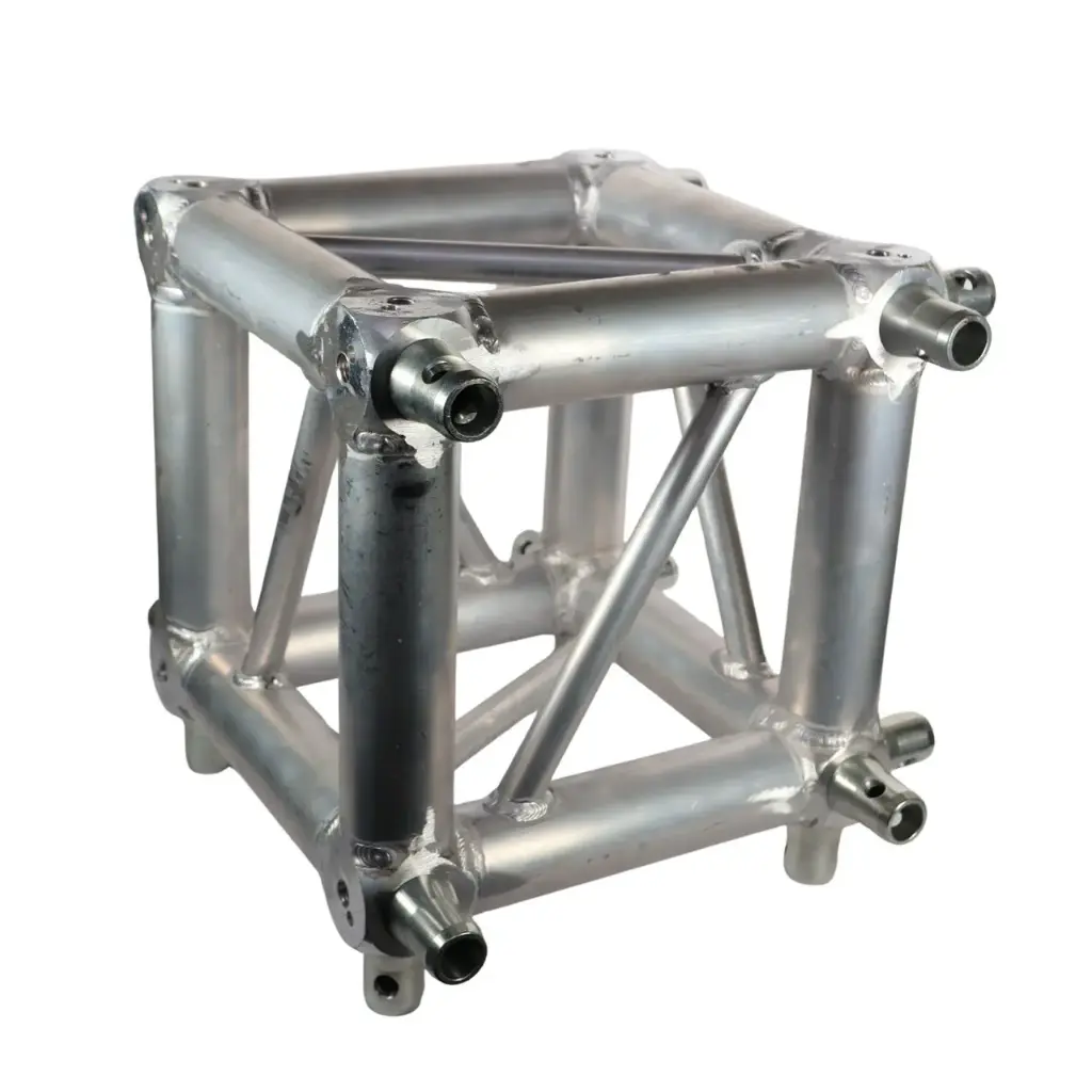 AUDIOSON TRUSS 12″ CUBO 29x29x29 Conector Universal Estructura de Aluminio 