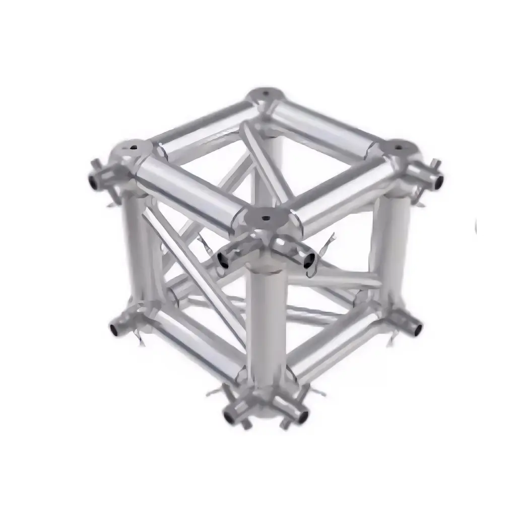 AUDIOSON TRUSS 8″ CUBO 20x20x20 Conector Estructura de Aluminio