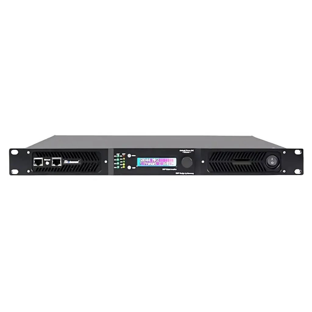 SINBOSEN D4-3000 DSP Amplificador Clase D Digital 26000W (6500W x 4 Canales a 2 Ohms) Con DSP