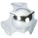 PENN ELCOM C1340/30Z ESQUINERO DE BOLA DE 6 HUECOS PARA RACK Con Guía Troquelada Para Angulo De 30mm