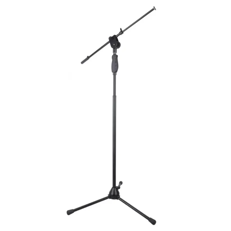 AUDIOSON AS-SM01 PARAL PEDESTAL STAND DE MICROFONO CON BOOM, Ajuste de Altura Automático 