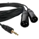 AUDIOSON AS-CMPR-4.5 Cable Audio Dual RCA Macho a Plug Stereo Mini Auxiliar 4,50 mts
