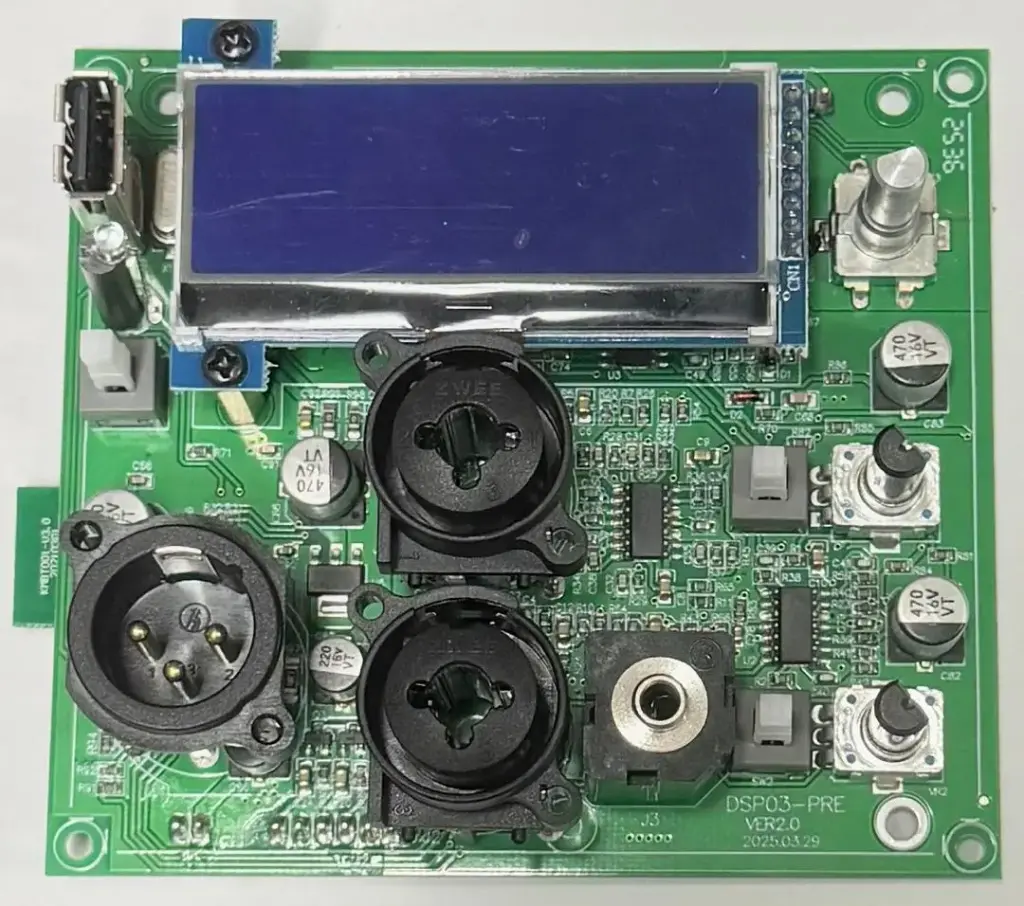 REPUESTO REEMPLAZO Tarjeta Moduló de Corneta Amplificada PA-D3-4.6K DSP03-PRE VER2.0 KMBT001-V3.0 