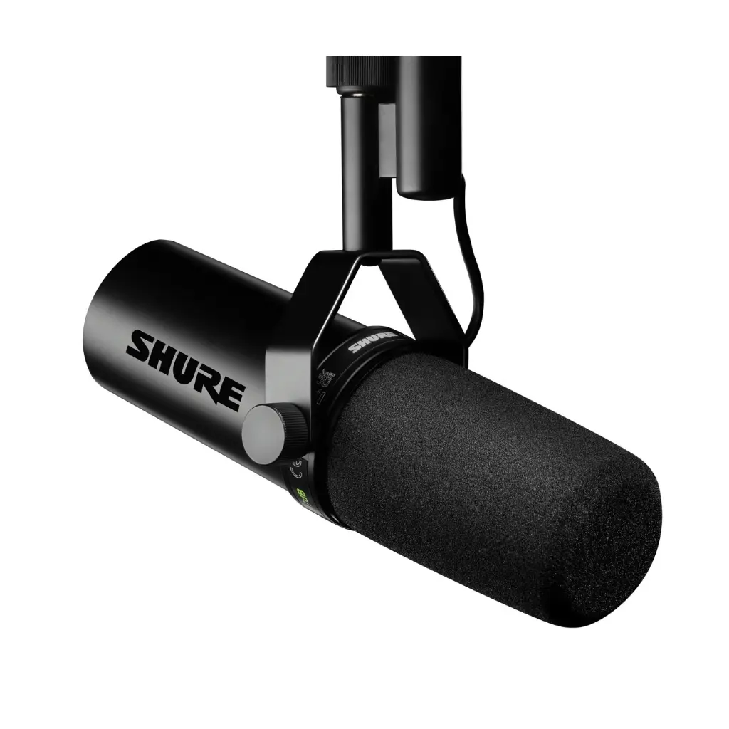 SHURE SM7dB Micrófono Estudio Grabación Dinámico XLR con Preamplificador Incorporado