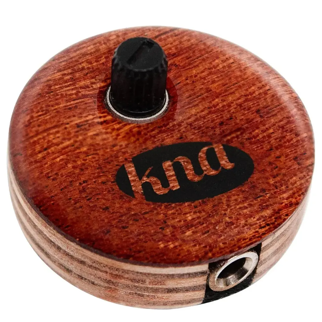 MICROFONO CHAPA PASTILLA PIEZOELECTRICA PICKUP GUITARRA CLASICA O ACUSTICA KNA UP-2 Con Control de Volumen