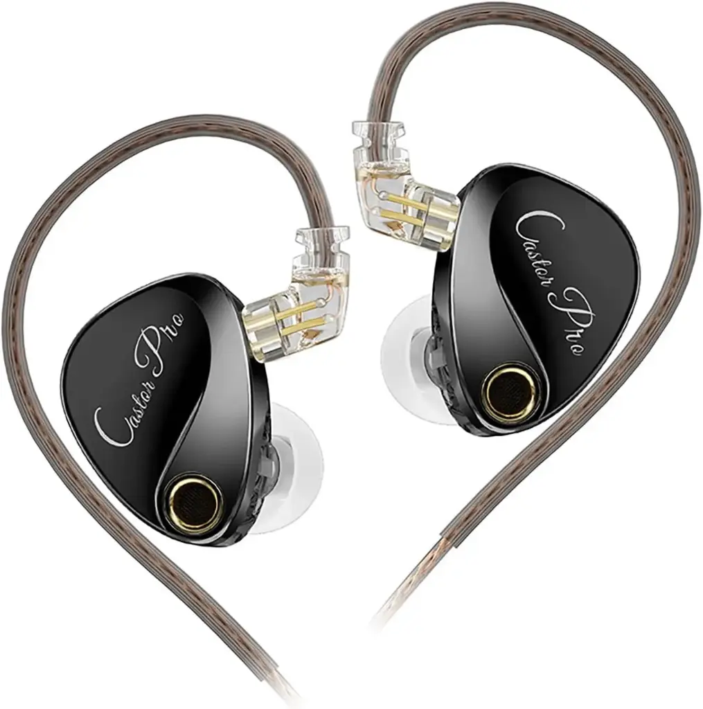 KZ LINSOUL CASTOR PRO con Micrófono Auriculares intrauditivos Audífonos De Monitoreo Alta Fidelidad IEM Con Cable Desmontable