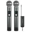 PHENYX PRO PDP-2-2H Micrófonos Inalámbricos De Mano Doble Portátil Digital