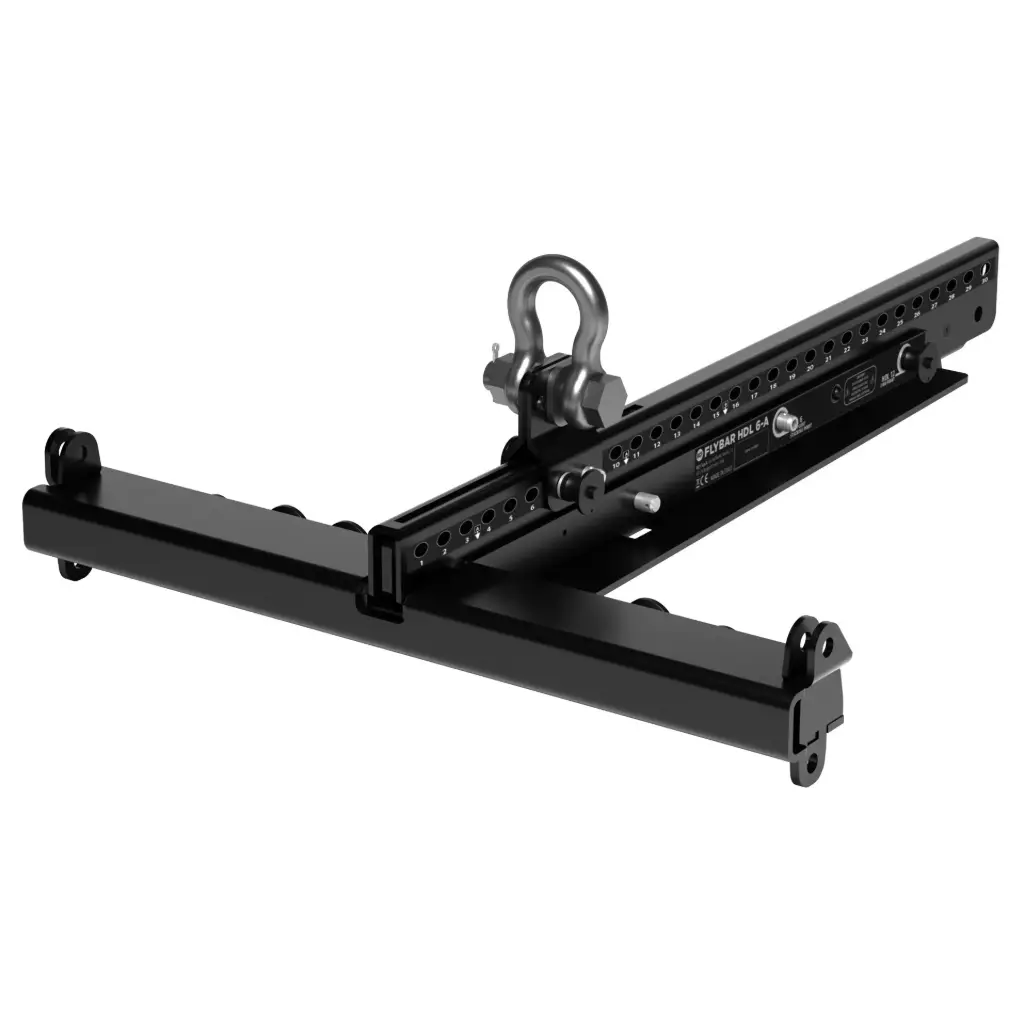 RCF FLY BAR FL-B Bomper para HDL 6-A, HDL 12-AS, HDL 26-A y HDL 35-AS Base De Colgado Para Line Array 