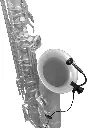 HEIMU H800FIX+H800S MICROFONO DE CONDENSADOR PARA INSTRUMENTOS MUSICALES TIPO CUELLO DE CISNE CON SOPORTE CLIP PARA SAXO