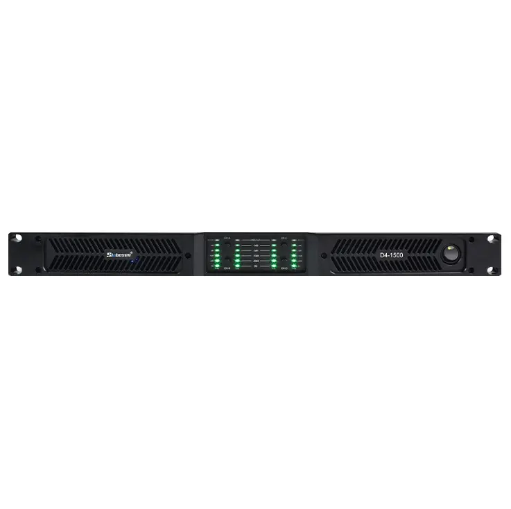 SINBOSEN D4-1500 Amplificador Clase D Digital 19000W (4760W x 4 Canales a 2 Ohms)