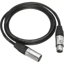 BEHRINGER GMC-300 CABLE DE MICROFONO / CORNETA AMPLIFICADA 3MTS XLR, 0.22MM 24AGW