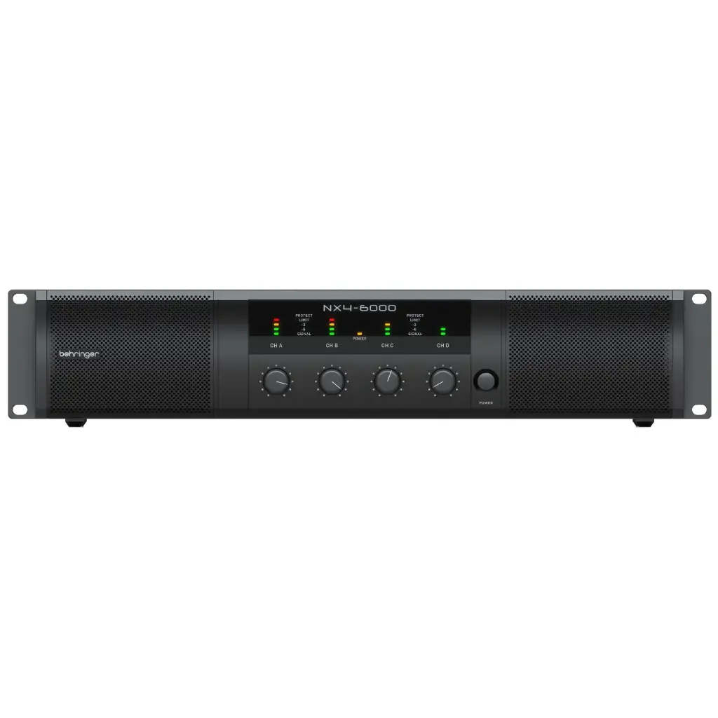 BEHRINGER NX4-6000 AMPLIFICADOR 6000W 4 CANALES