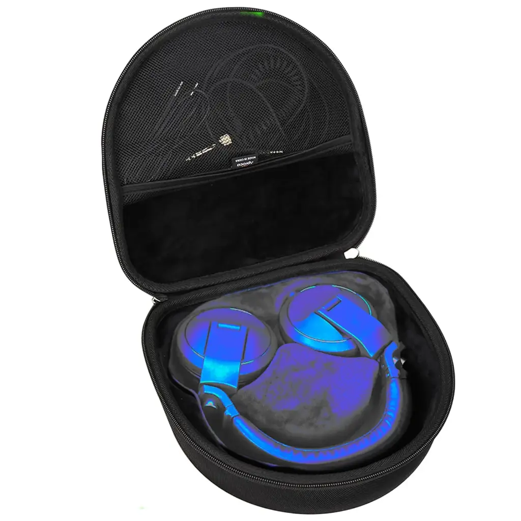 Estuche semi duro de Audífonos Plegables APROCA Funda de transporte HDJ-X5