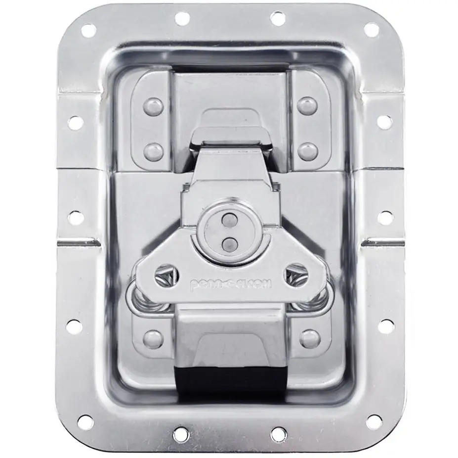 PENN ELCOM L944/527MOL3CH CERRADURA DE RACK CIERRE MARIPOSA EMPOTRABLE LARGA GRANDE