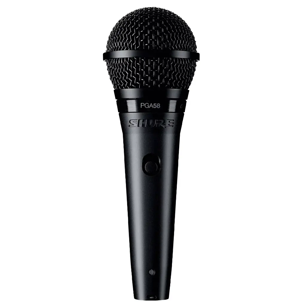 SHURE PGA58-QTR MICROFONO VOCAL Con Cable XLR a Plug
