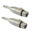 ACCU CABLE AXLRC3PMQF CONVERTIDOR ADAPTADOR AUDIO PLUG ESTEREO A XLR HEMBRA 3PIN