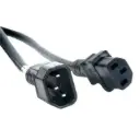 ACCU CABLE ECCOM-6 Cable de corriente Extensión de IEC a IEC 1.80 MTS