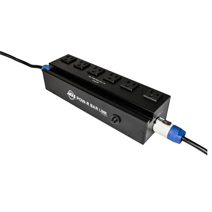 ADJ POW-R BAR LINK Regleta Toma corriente Aérea 6 enchufes