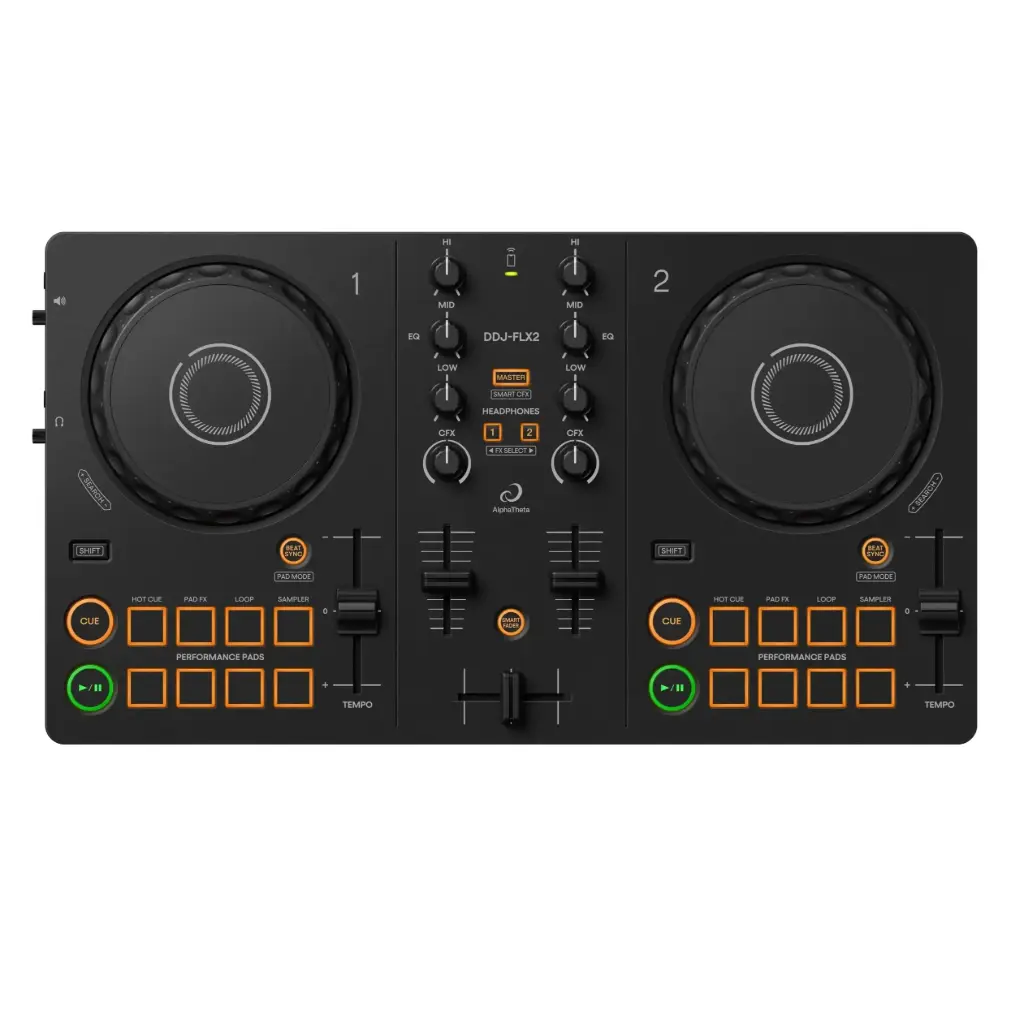 AlphaTheta DDJ-FLX2 CONTROLADOR DJ DE 2 CANALES PROFESIONAL