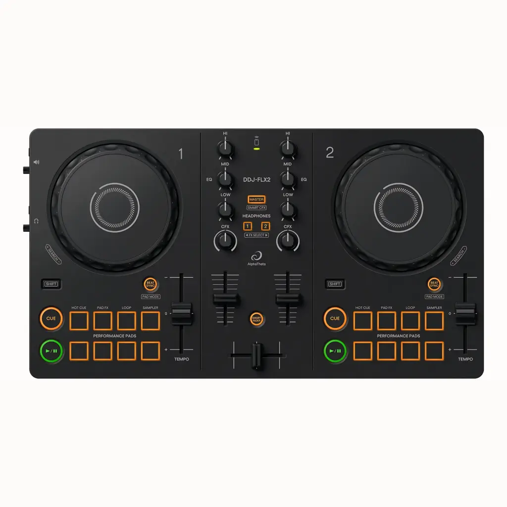 AlphaTheta DDJ-FLX2 CONTROLADOR DJ DE 2 CANALES PROFESIONAL