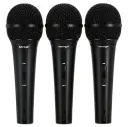 BEHRINGER  XM1800S Micrófonos Vocal Cardioide Dinámico ULTRAVOICE PACK 3 UNIDADES